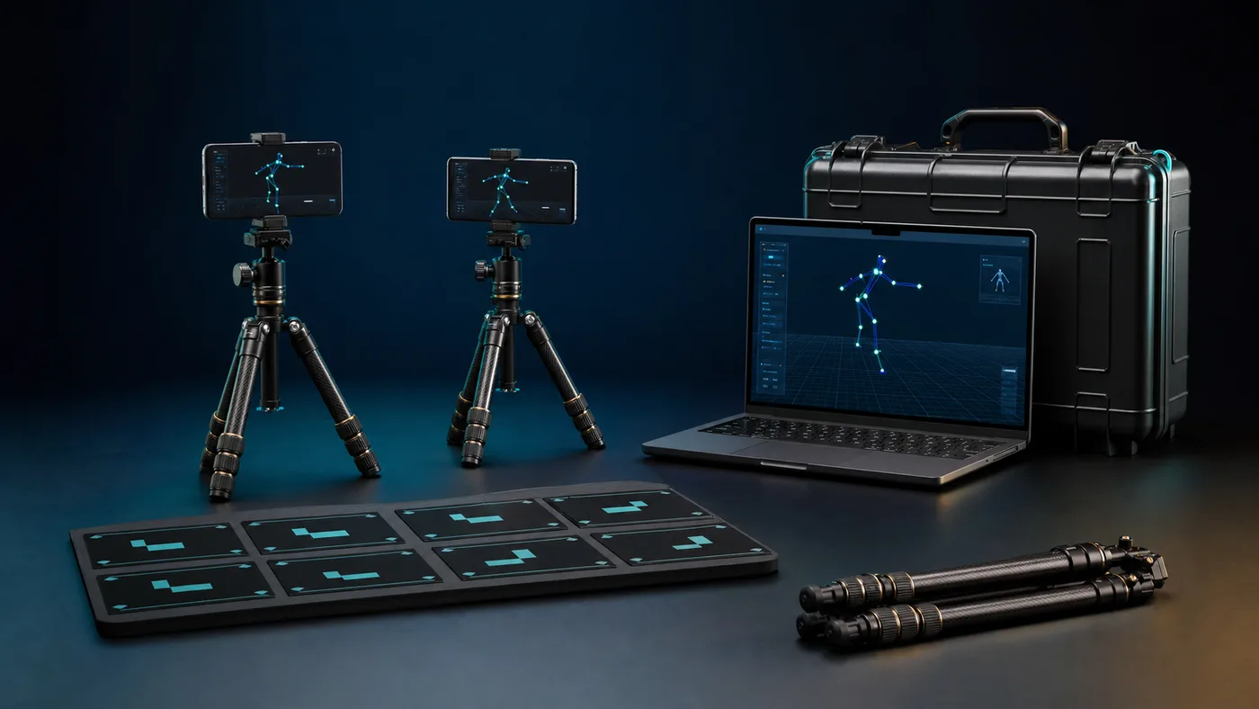 Kit comercial de captura con cámaras y estación de análisis